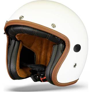 👉 Helm wit carbon fiber l active Helstons Naked Helmet Mat White 3662136092259