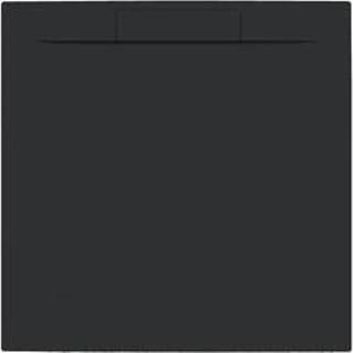 👉 Douchebak zwart Allibert Luna 90x90cm vierkant mat 3588560421321