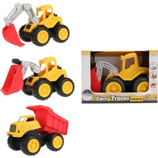 👉 Toi Toys Constructie Truck 20 Cm 8714627724042