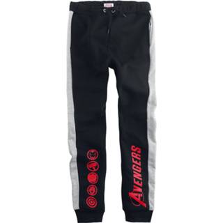 👉 Trainingsbroek zwart grijs unisex kraa kinderen Avengers - Kids Logos 4064854390867