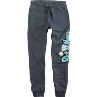 👉 Trainingsbroek blauw unisex mouw typ gemêleerd kinderen Rick And Morty - Kids Köpfe 4064854411975