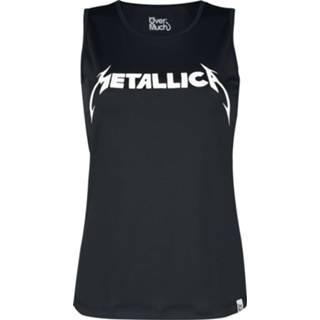 👉 Tanktop zwart vrouwen s Metallica - Logo 4064854443020