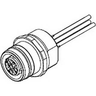 Molex Ultra-Lock, Receptacle, 5 Poles, Mounting Threads, Female, Straight to PVC Leads, 0 m 1200845113 WOD Industrial Solution M12 PVC m Molex 1200845113 Ultra-Lock (M12) Receptacle, 5 Poles, M16x1.5 Mounting Threads, Female (Straight) to 0.34mm² Leads, 0 2050007096764