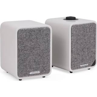 👉 Bluetooth speaker grijs nederlands Ruark Audio: MR-1 MK2 Speakers - Soft Grey
