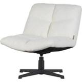 👉 Draaifauteuil Vinny off white bouclé