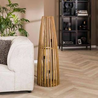 👉 Vloerlamp hout active mannen Launch mango