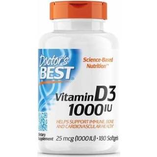 👉 Vitamine Doctor's Best Vitamin D3 1000 IE 180 capsules 753950002098