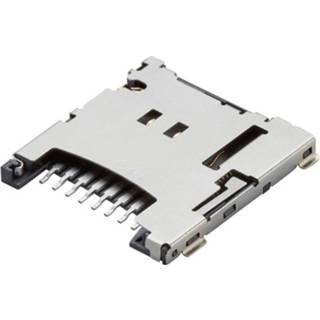 👉 Molex 5031821852 1600 pcs 1.10mm Pitch microSD Memory Card Connector, Normal Mount Surface Mount, Push-Push Type, 1.45mm Height, An 2050007108979