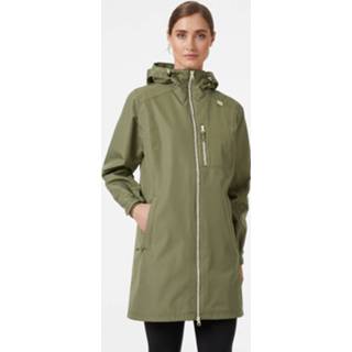 👉 Regenjas groen active vrouwen Helly Hansen Dames Long Belfast