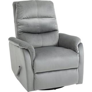 👉 Relaxfauteuil grijs polyester active HOMdotCOM Relaxfauteuil, eenpersoonsbank, verstelbare stoel, kantelbaar 140°, tv-stoel, 6011616372348