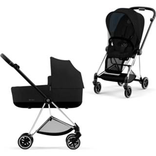 👉 Kinderwagen zwart active kinderen Cybex Mios 4 Compleet Plus - Chrome Black Frame Stardust 2500001517708