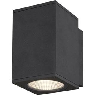 👉 Opbouwspot antraciet active SLV - verlichting Enola Square M Up Down 1003417 4024163235747