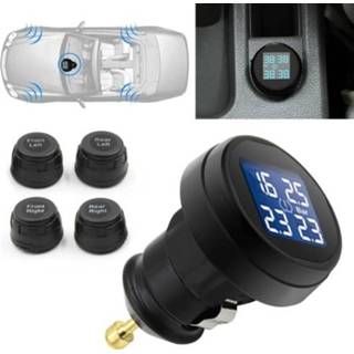 👉 Aansteker active Harvel TS61 TPMS Car Tire Pressure Monitor Externe draadloze monitoring Sensor