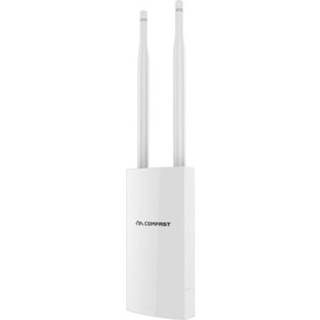 👉 Signaalversterker active Comfast CF-E5 300 Mbps 4G Outdoor Waterdichte Draadloze Router Repeater WiFi-basisstation met 2 antennes, EU-versie