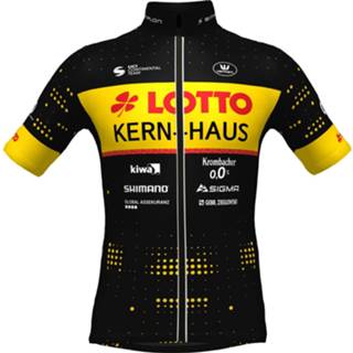 👉 Fietsshirt l active wielershirt mannen TEAM LOTTO KERN HAUS 2022 met korte mouwen, voor heren, Maat L, Wiele 5404026333602