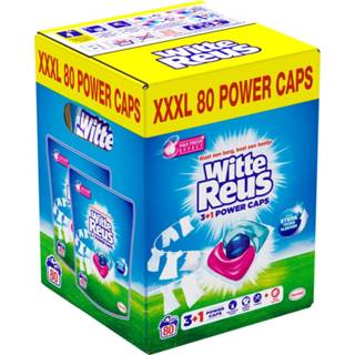 👉 Witte wit active Reus Wasmiddelcapsules 3+1 Power Caps 80 stuks 5410091763961