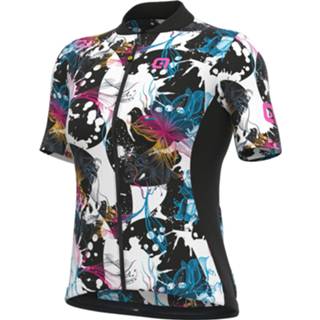 👉 Fiets shirt XXL vrouwen zwart grijs Alé - Women's Chios Jersey Fietsshirt maat XXL, zwart/grijs 8055528406409