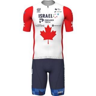 👉 Fietsshirt active fietskleding ISRAEL PREMIER TECH Canadese kampioen 2022 Set (fietsshirt + fietsbroek) (2 4260761694825