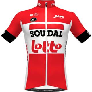 👉 Fietsshirt m active mannen LOTTO SOUDAL Aero 2022 met korte mouwen, voor heren, Maat M, Fietsshi 5404026330984