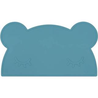 👉 Placemat blauw active We might be tiny bear - blue dusk 797776913947