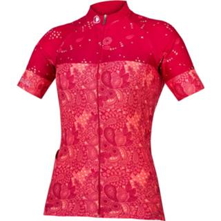 👉 Damesshirt s active fietsshirt vrouwen ENDURA Paisley damesfietsshirt, Maat S, Fietsshirt, Wielerkleding 5056286926126