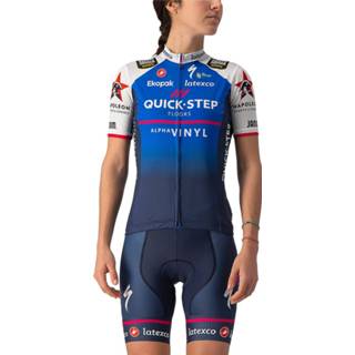 👉 Fietsshirt vinyl active vrouwen QUICK-STEP ALPHA Competizione 2022 Dames set (fietsshirt + fietsbroek) 4260761693200