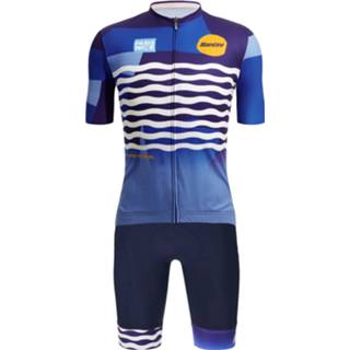 👉 Fietsshirt active fietskleding SANTINI Paris-Nice 2022 Set (fietsshirt + fietsbroek) (2 artikelen), voor he 4260761695112
