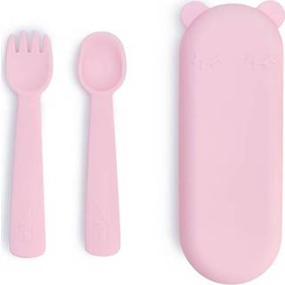 👉 Kinderbestek roze active kinderen We might be tiny met etui - powder pink 735850225470