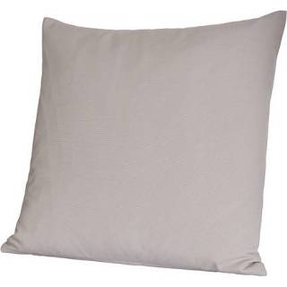 👉 Kussenhoes effen van bio-katoen, taupe 40 x cm 9009818176793