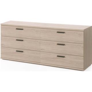 👉 Spaanplaat bruin Brede Ladencommode Fjord 7435152929962