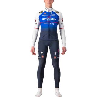 👉 Fietsshirt vinyl active fietskleding QUICK-STEP Alpha Thermal 2022 Set (fietsshirt + fietsbroek) (2 artikel 4260761693255