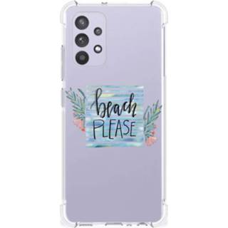 👉 Bumper hoesje Samsung Galaxy A32 4G | 5G Enterprise Editie Stevig Boho Beach 8720632071910