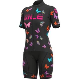 👉 Fietsshirt active fietskleding vrouwen ALÉ Butterfly Dames set (fietsshirt + fietsbroek) (2 artikelen), Fiets 4260697426569