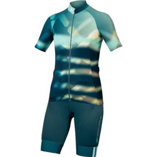 👉 Fietsshirt active fietskleding vrouwen ENDURA Virtual Texture Dames set (fietsshirt + fietsbroek) (2 artikele 4260761692135