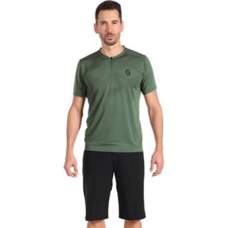 👉 Fietsshirt active mannen SCOTT Trail Flow Zip Set (fietsshirt + fietsbroek) (2 artikelen), voor heren 4260627188062