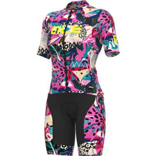 👉 Fietsshirt active fietskleding vrouwen ALÉ Kenya Dames set (fietsshirt + fietsbroek) (2 artikelen), Fietskled 4260761692661