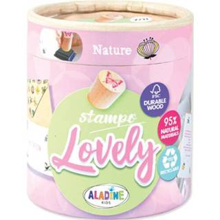 👉 Stempel active Aladine stempels lovely - nature 15st 3660016032555