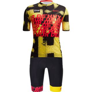 👉 Fietsshirt active fietskleding SANTINI La Flèche Wallonne 2022 Set (fietsshirt + fietsbroek) (2 artikelen), 4260761695037