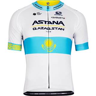 👉 Fietsshirt s active ASTANA QAZAQSTAN TEAM met korte mouwen Kazachse kampioen 2022, voor h