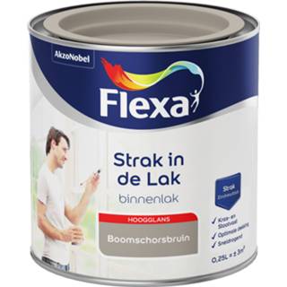 👉 Binnenlak lak Flexa Strak in de Zijdeglans - Koraalroze 8711113135306