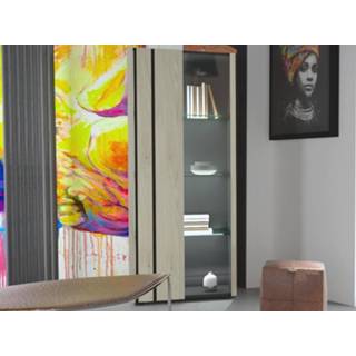 👉 Vitrinekast eik RUSTY 1 deur 5400943233773