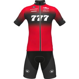 👉 Fietsshirt active fietskleding mannen TEAM 777 2022 Set (fietsshirt + fietsbroek), voor heren, 4260761693644