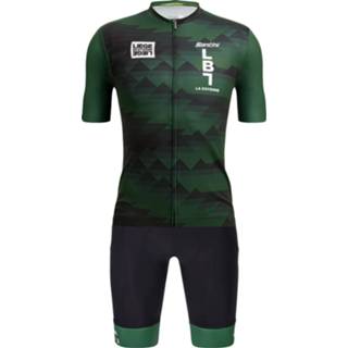 👉 Fietsshirt active fietskleding SANTINI Liège-Bastogne-Liège 2022 Set (fietsshirt + fietsbroek) (2 artikelen 4260761695143