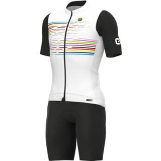 👉 Fietsshirt active mannen ALÉ Logo Set (fietsshirt + fietsbroek) (2 artikelen), voor heren 4260761692388