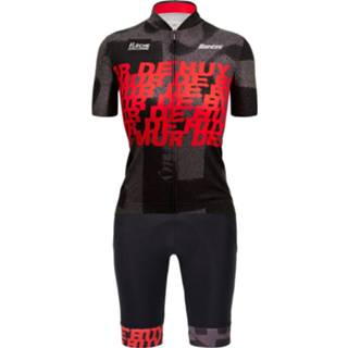 👉 Fietsshirt active vrouwen SANTINI La Flèche Wallonne 2022 Dames set (fietsshirt + fietsbroek) (2 4260761695051