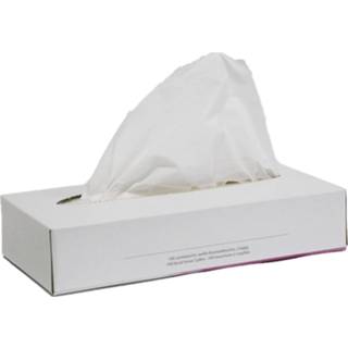 Wit papieren papier 100x stuks 2-laags tissues