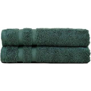 👉 Gastendoekje groen katoen blauw Presence 2-PACK: Gastendoekjes Kleur: Donkergroen 8719909055357