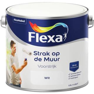 👉 Wit Flexa Strak op de Muur Voorstrijk - 8711113135832