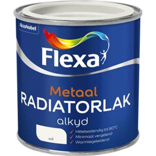 👉 Radiatorlak wit Flexa Alkyd - 8711113086424