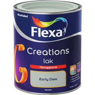👉 Lak Flexa Creations Hoogglans - Early Dew 8711113107327
